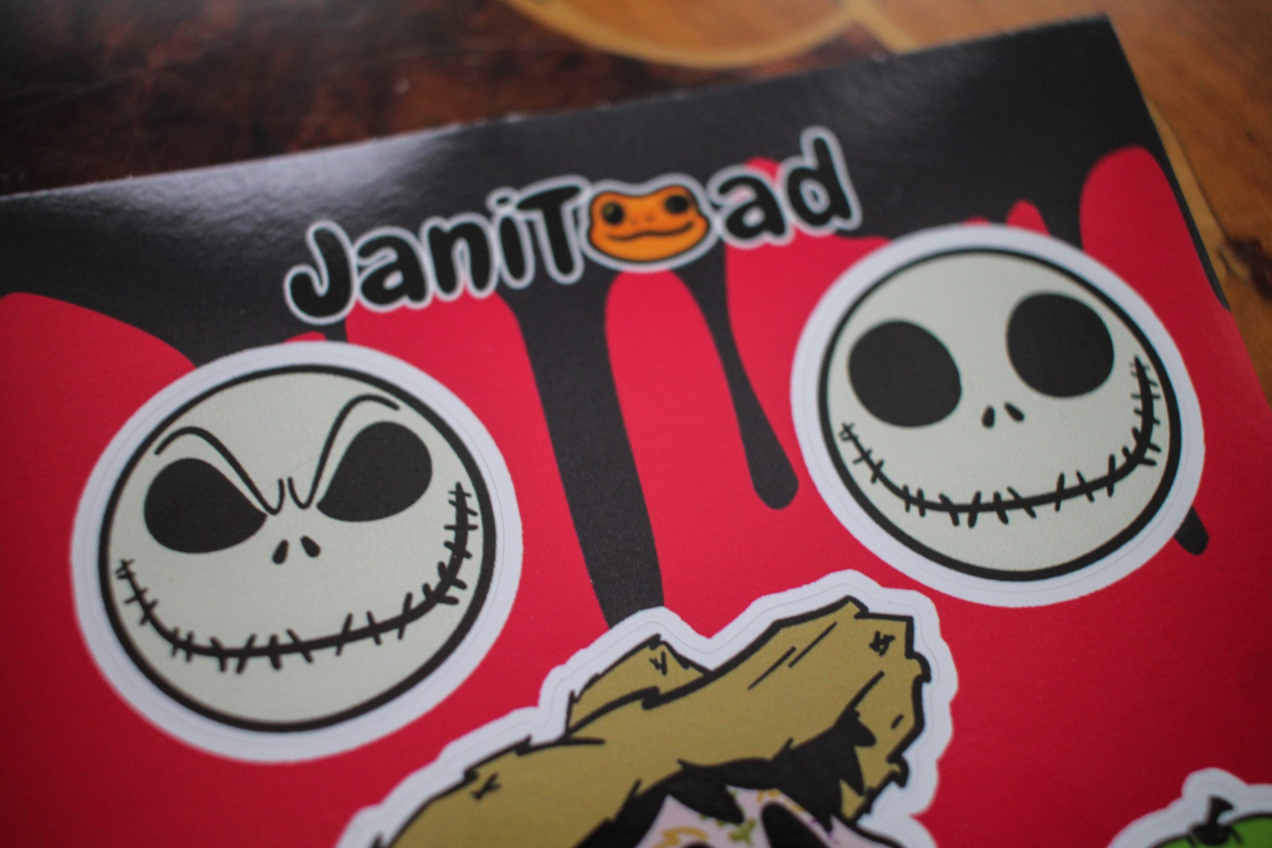 Glossy Stickers - Janitoad